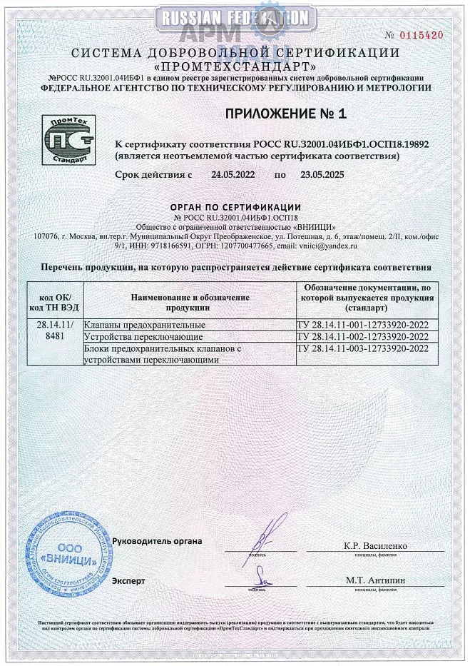 БПК, СППК, ПУ - Климатика ПРИЛОЖЕНИЕ